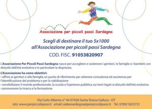 5x1000 Per Piccoli Passi